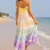 Beach Multicolor dress Back Beach Multicolor dress