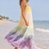 Beach Multicolor dress Side Beach Multicolor dress