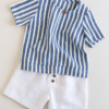 Blue Stripe & White Kids’ Set (2) Blue Stripe & White Kids’ Set