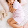 Blush Stripe Sleep Set