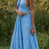 Bohimian Blue dress