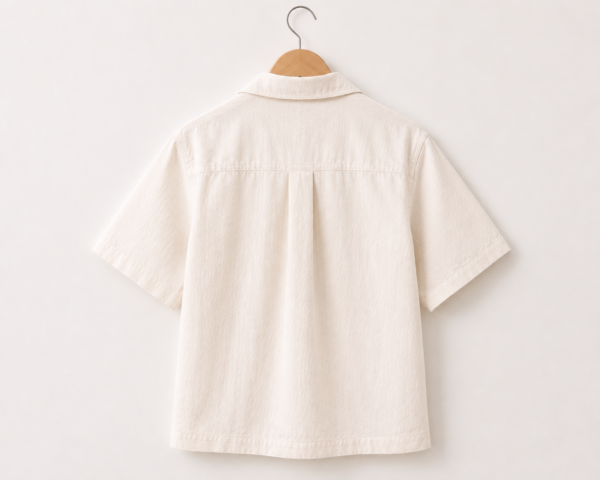 Botanical Embroidered Kids’ Shirt