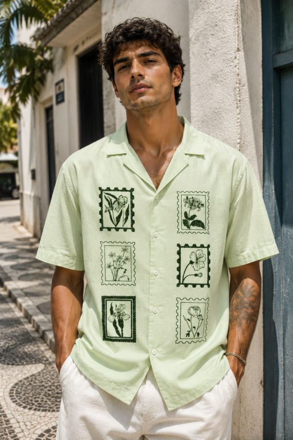 Botanical Stamp Shirt