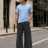 Charcoal Panel Cargo Pants