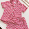 Cherry Stripe Kids’ Sleep Set