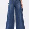 Classic Blue Wide-Leg Jeans Back Classic Blue Wide-Leg Jeans