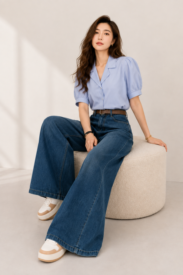Dark Wash Flare Jeans Dark Wash Flare Jeans