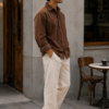 Espresso Corduroy Utility Shirt (2) Espresso Corduroy Utility Shirt