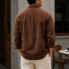 Espresso Corduroy Utility Shirt (3) Espresso Corduroy Utility Shirt