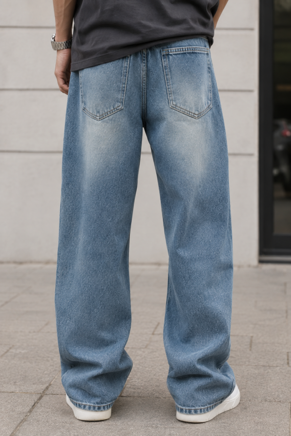 Ice Blue Relaxed Jeans (3) Ice Blue Relaxed Jeans