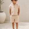 Ivory Hooded Kids’ Set
