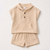 Ivory Hooded Kids’ Set