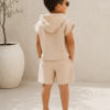 Ivory Hooded Kids’ Set