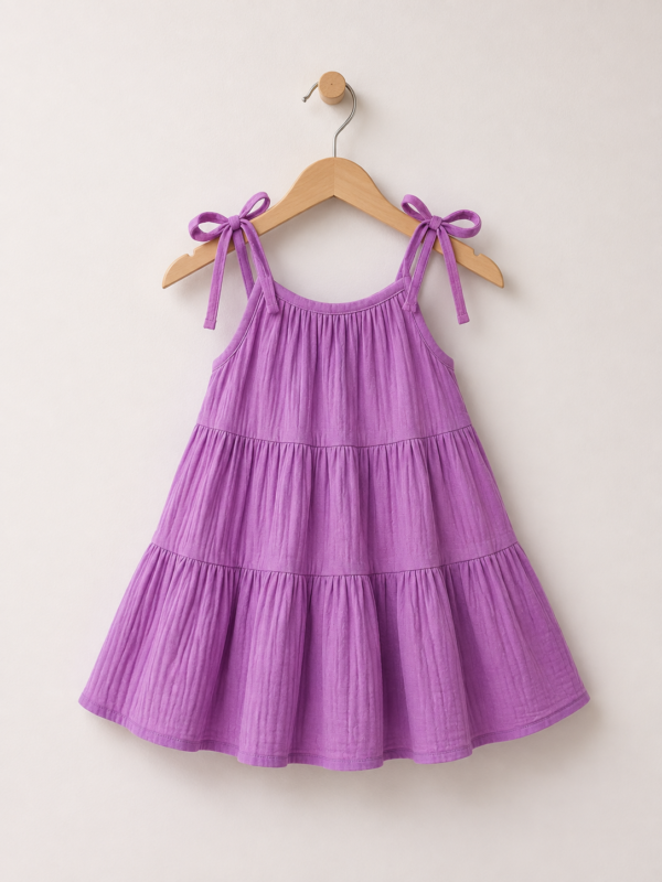 Lilac Breeze Tiered Dress