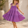 Lilac Breeze Tiered Dress