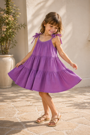 Lilac Breeze Tiered Dress (3) Lilac Breeze Tiered Dress