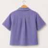 Lilac Palm Stitch Shirt (2) Lilac Palm Stitch Shirt