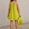 Lime Green Ruffle Sundress Set (2) Lime Green Ruffle Sundress Set