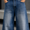 Mid-Wash Wide-Leg Jeans (1) Mid-Wash Wide-Leg Jeans