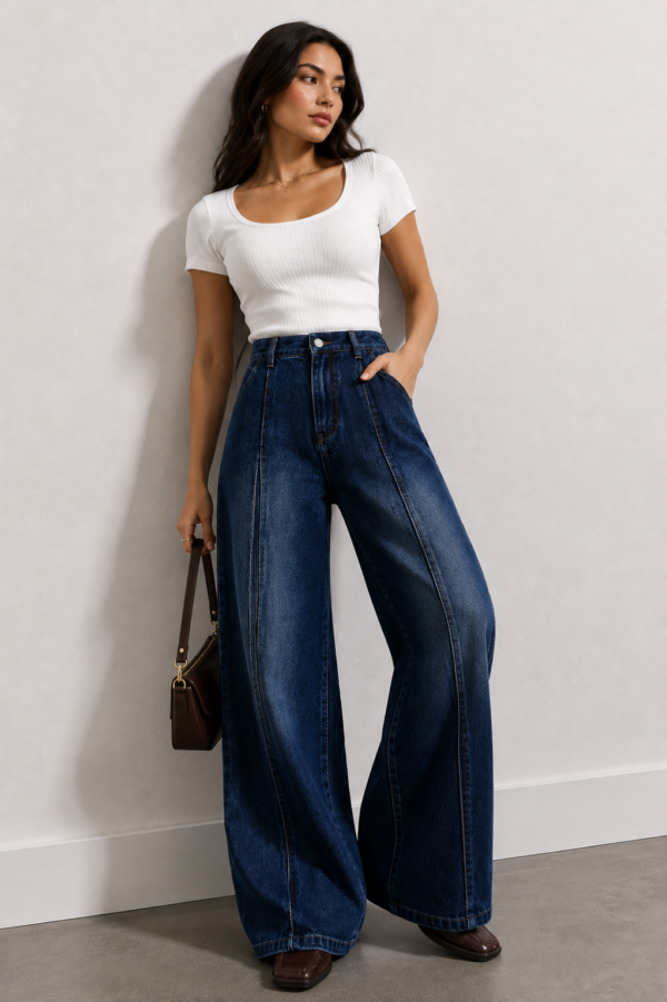 Midnight Indigo straight fit Jeans