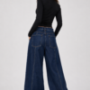 Midnight Utility Wide-Leg Jeans Back Midnight Utility Wide-Leg Jeans