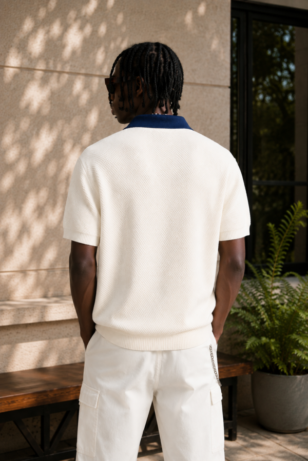 Navy Collar Resort Polo (1) Navy Collar Resort Polo
