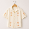 Palm Embroidered Kids’ Shirt