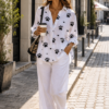 Paw & Heart Linen Shirt Front Paw & Heart Linen Shirt