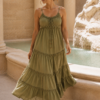 Smoke green Dress