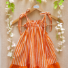 Tangerine Striped Sundress (1) Tangerine Striped Sundress