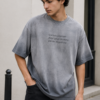 Washed Grey Graphic T-Shirt