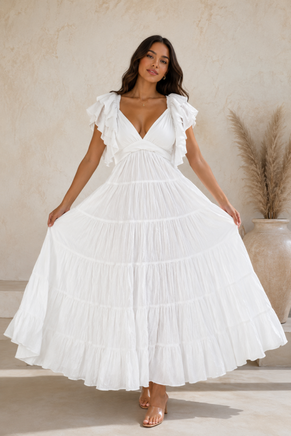 White Long Dress