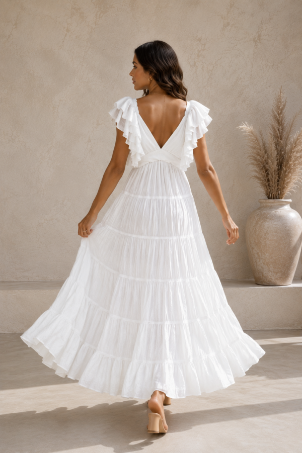 White Long Dress