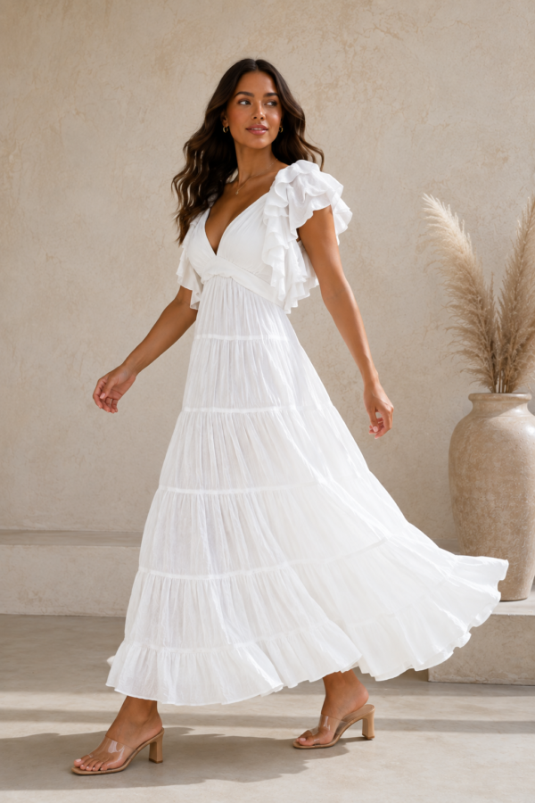 White Long Dress